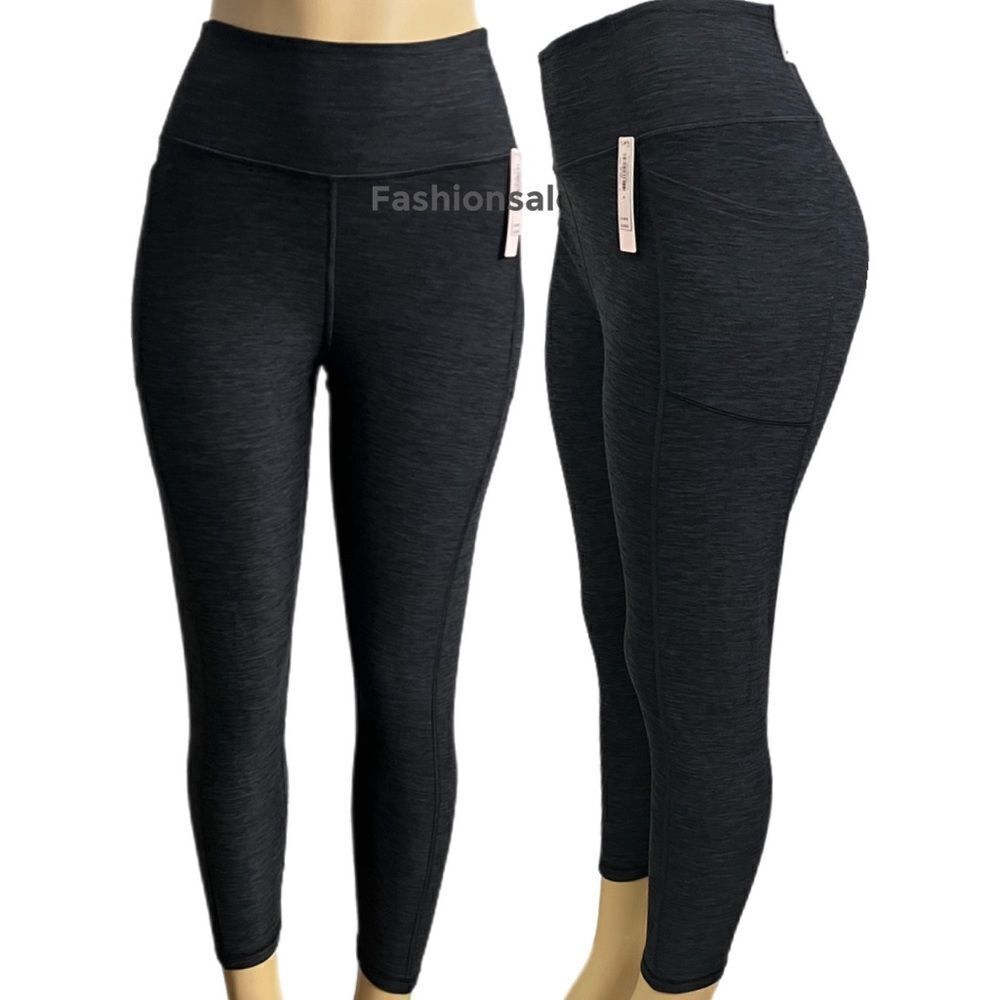 Victoria’s Secret On Point High Rise 7/8 length The Softer Legging ever Gray 16